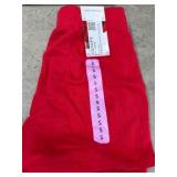 Women's Red Activewear Shorts, Size Small