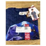 Children's Blue Graphic T-Shirt, Size M (8)