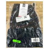 Black Active Stretch Shorts, 8-Inch Inseam