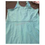 Light Blue Ladies XXL Sleeveless Tank Top