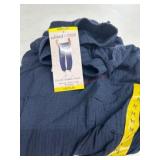 Elastic Waist Gauze Barrel Pants, Medium
