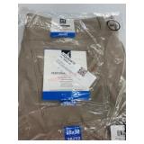 Men's Khaki Performance Pants, 38x32