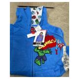 Children's Marvel Comic Hooded Jacket, Size 4/5
