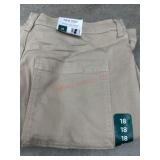 Nine West Wide Leg Pants, Size 18, Khaki