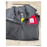 Men's Helly Hansen Crew Hooded Jacket, Black, M/M