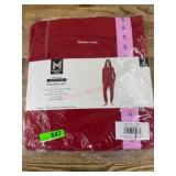 Women's Red 2-Piece Pajama Set, Size S