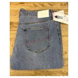 Loose Straight Jeans, Size 6