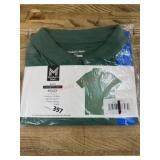 Boys' Green Polo Shirt, Size L (10/12)