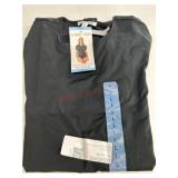 Black Short-Sleeve Scuba Bodysuit, Large