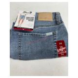 High-Rise Denim Weekend Shorts, Size 14