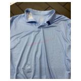 Patterned Performance Polo Shirt, Size 4XL