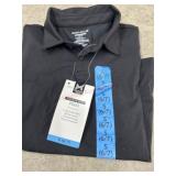 Black Youth Polo Shirt, Size S (6/7)
