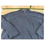 Lands' End 3XL Black Pullover With Quarter-Zip