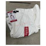 White Sleeveless Button-Front Dress, Size XL