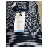 Striped Tank Dress with Drawstring Waist