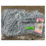 Blue Knit Sleeveless Top, Size Small
