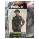 Boys Sherpa Quarter Zip Pullover, Size XL (14/16)