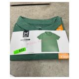Green Short-Sleeve Polo Shirt, XXL