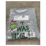 Kids' Holiday Pajama Top with Grinch Design
