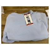Light Blue Tech Waffle Hoodie, Size X-Large