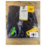 Black Dolphin Hem Shorts, Size M