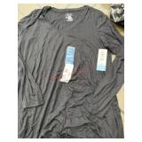 Hue Long Sleeve Legging Tee, Size Large