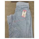 Light Blue Crochet Knit Skirt