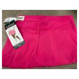 Pink Trouser Shorts, Size 18W