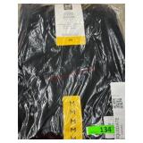 Black Fleece Jogger Pants, Size M
