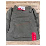 Nine West Wide Leg Pants in Olive Size 2