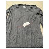 Hue Black Rayon-Blend Long-Sleeve Shirt
