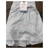 Light Blue Moisture-Wicking Skort, Size L