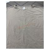 Beige Active Tee, XXL, Cotton Blend