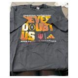 Black Indiana Hoosiers Graphic T-Shirt, Size M