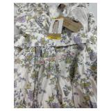 Women's Floral Midi Dress, Medium