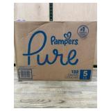 Pampers Pure Diapers, Size 5, 132-Count