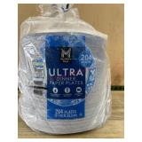 204-Count Ultra Dinner Paper Plates