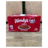 Wendy's Chili with Beans Case, 6 Cans