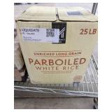 Parboiled Long Grain White Rice 25 lb