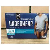 Men's Total Protection Underwear, 92 Ct