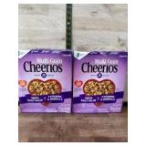 Two Boxes of MultiGrain Cheerios
