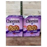 Two Boxes of Multi-Grain Cheerios Cereal