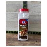 McCormick Brown Gravy Mix Container