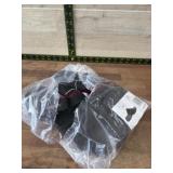 Women's Black Slide Sandals, Size 10
