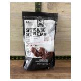 Thick Cut Beef Steak Strips, 12 ct