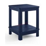 Keter Navy Blue Patio Side Table