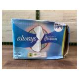 Always Infinity FlexFoam Pads, Pack of 96