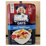Quaker Oats Quick 1-Minute Oats, 2 Bags