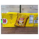 Lay's Classic Potato Chips, 50 Single Bags
