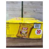 Lay's Classic Potato Chips, Box of 50 Bags